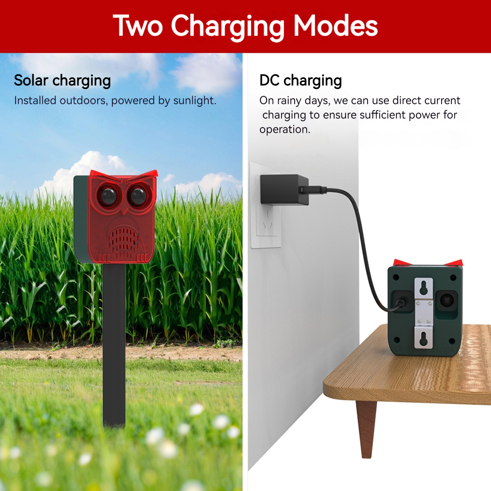 Solar Outdoor Motion Sensor Al – обзор и цена Barking Dog Alarm