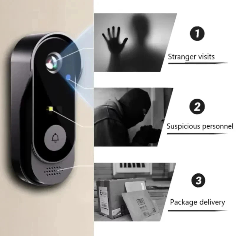 Tuya WIFI Camera Doorbell HD V – обзор и цена Home Security Monitoring System