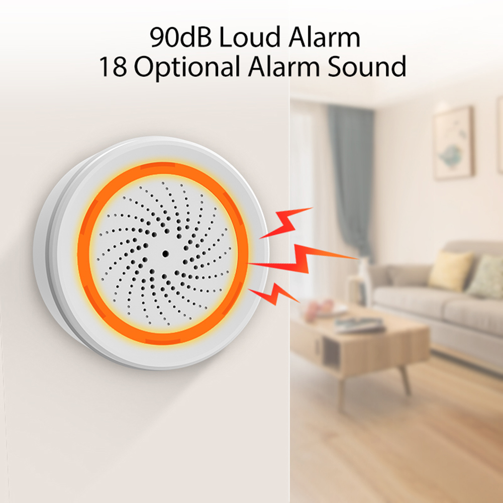 Smart Siren Alarm Tuya Zigbee  – обзор и цена Home Security Lights