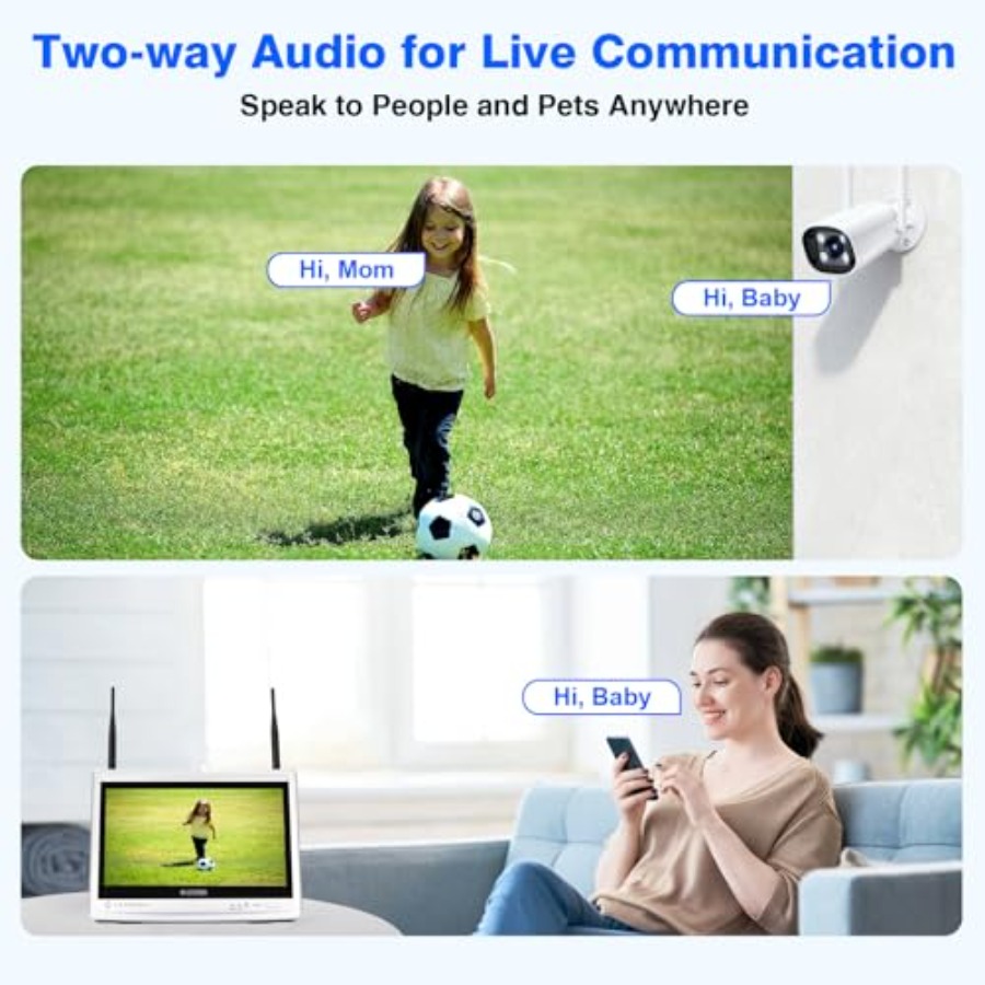 Wireless security camera syste – обзор и цена Home Security Monitoring System