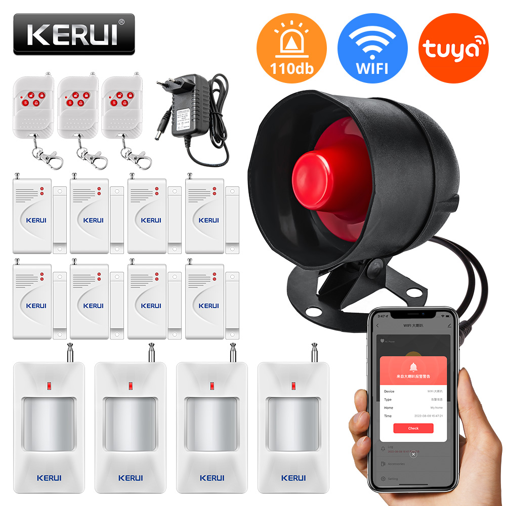 KERUI Tuya WIFI Loudly Speaker – обзор и цена Home Security For Windows