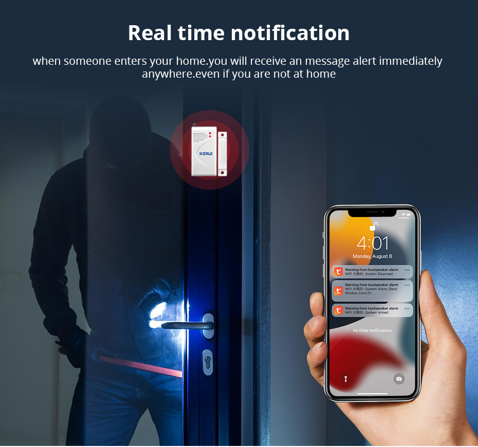 KERUI Tuya WIFI Loudly Speaker – обзор и цена Home Security For Windows