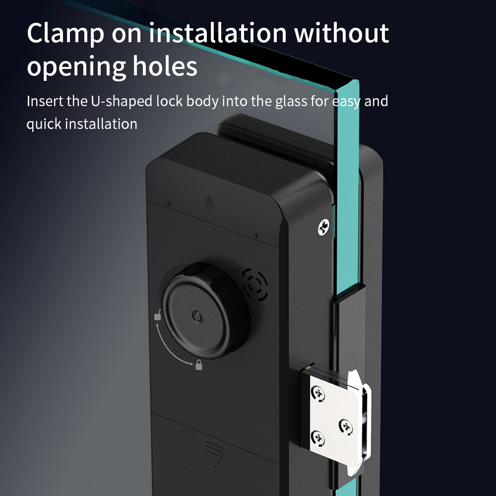 TTLOCK Smart Glass lock Finger – обзор и цена Door Lock Smart Keypad