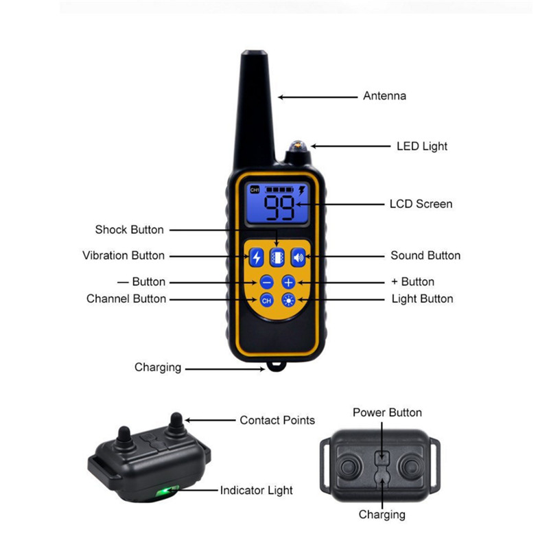 Electric Dog Training Collar D – обзор и цена Barking Dog Alarm