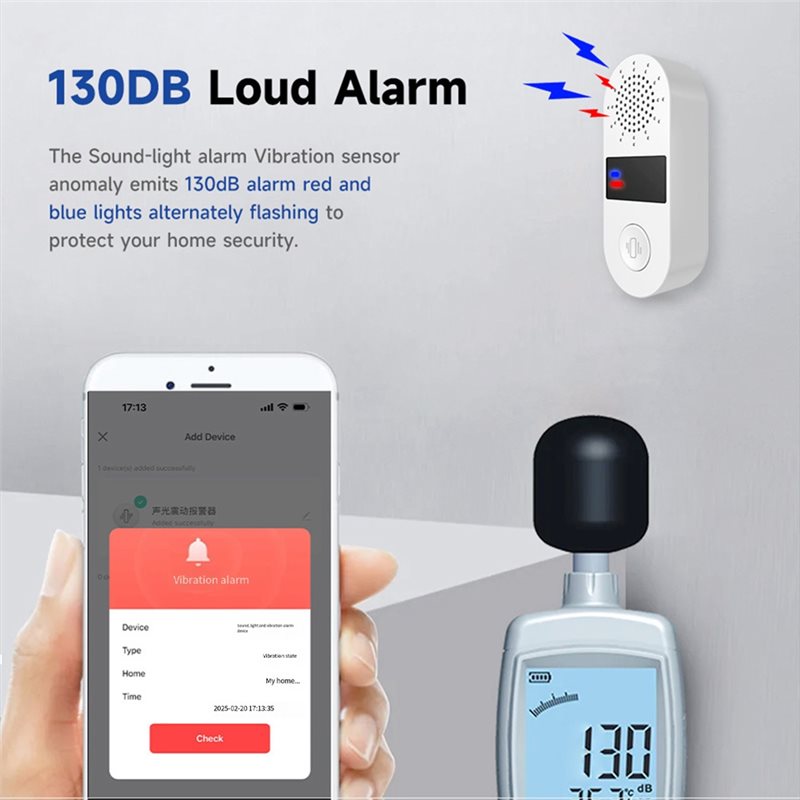 A25P Tuya Wifi Vibration Senso – обзор и цена Home Security Lights