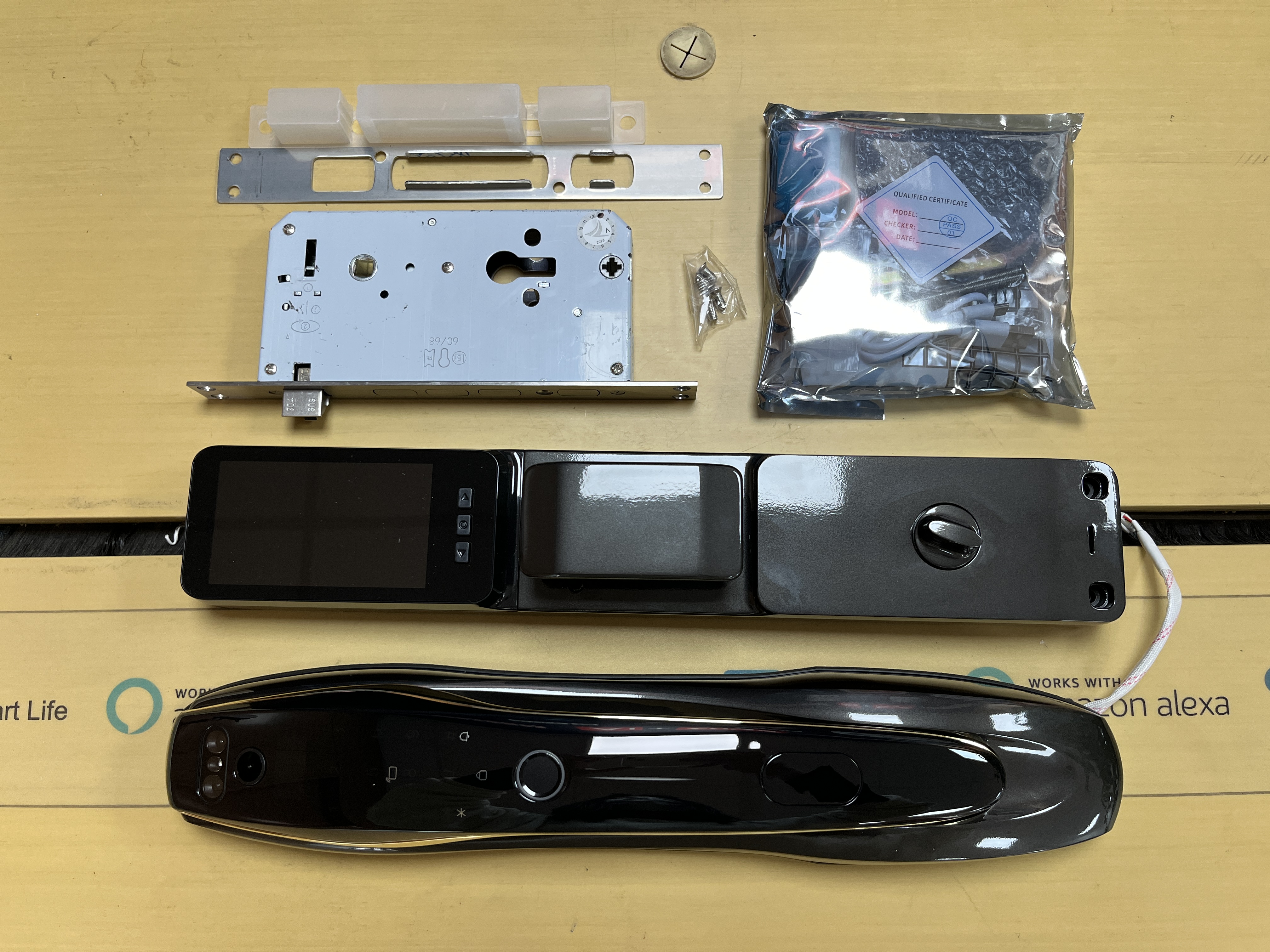TYSH Tuya Security Fingerprint – обзор и цена Door Lock Smart Keypad