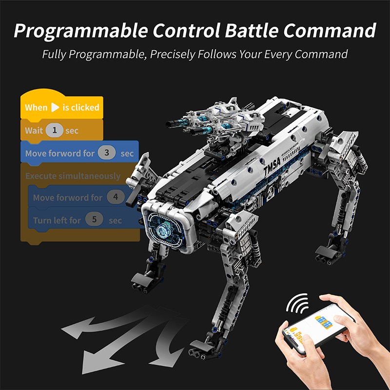 Technical STEM Programming Rob – обзор и цена Home Security Robot Dog